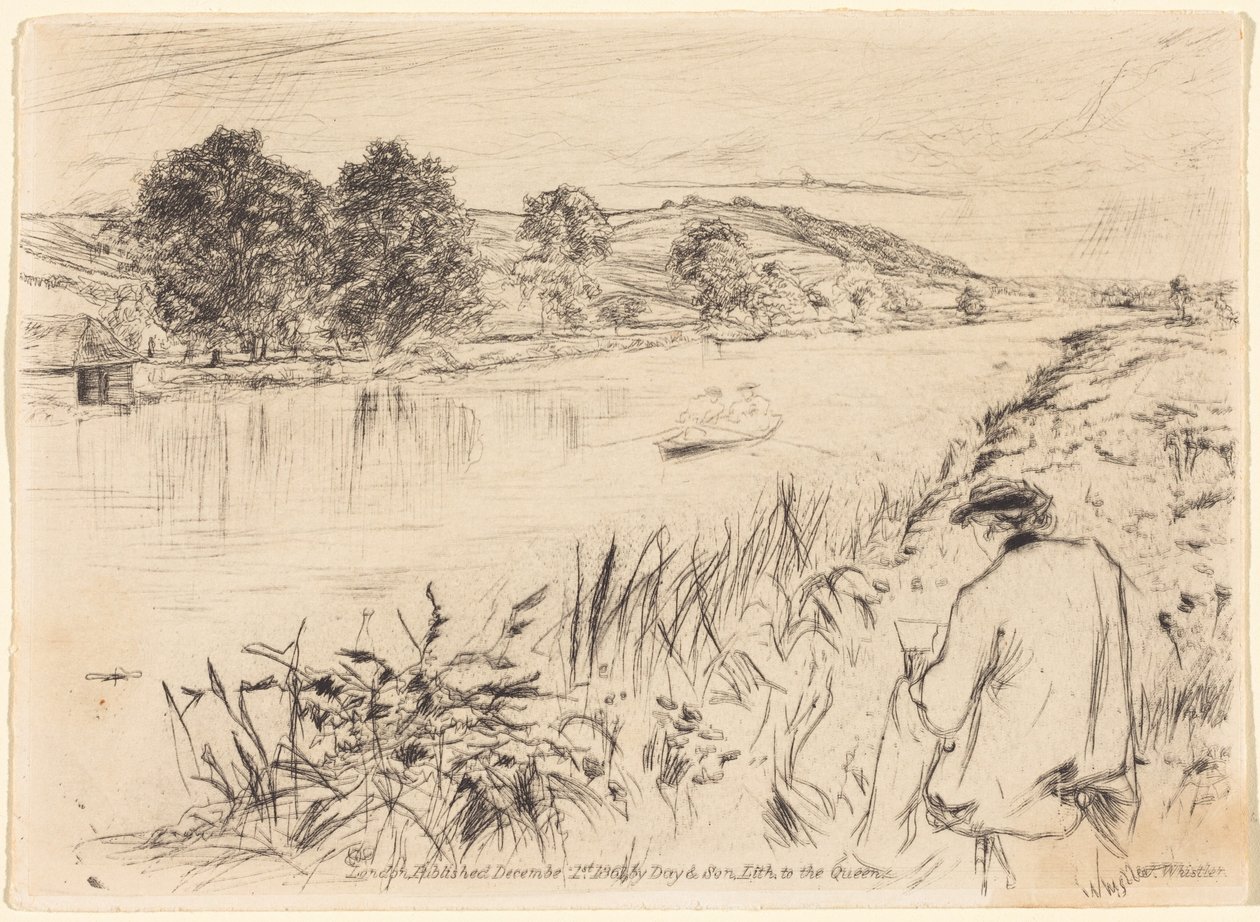 Luonnos, nro 1 tekijältä James McNeill Whistler