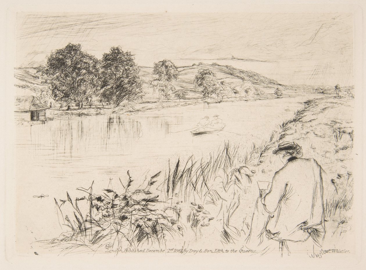 Luonnos, nro 1 tekijältä James McNeill Whistler