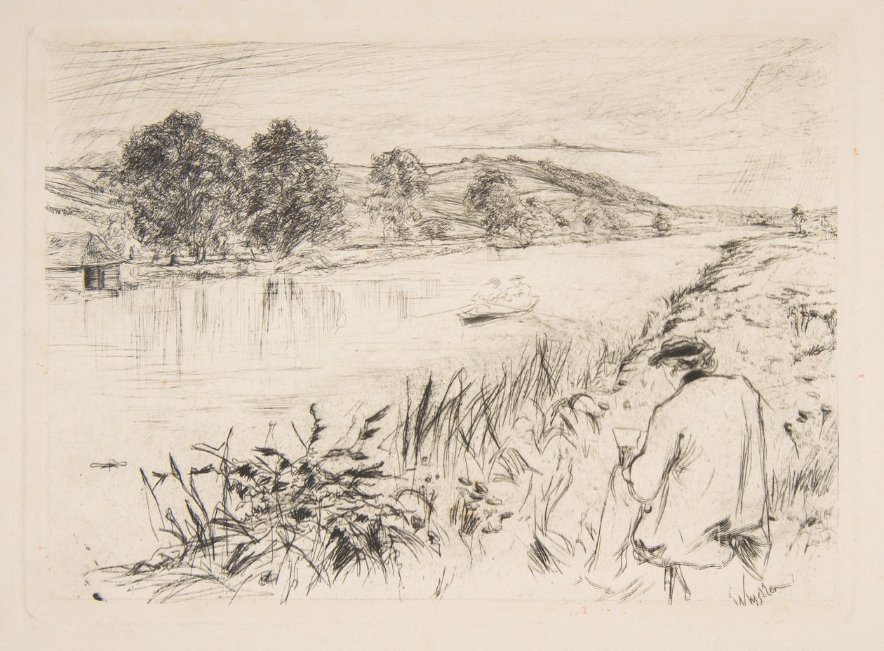 Luonnos nro 1 tekijältä James McNeill Whistler