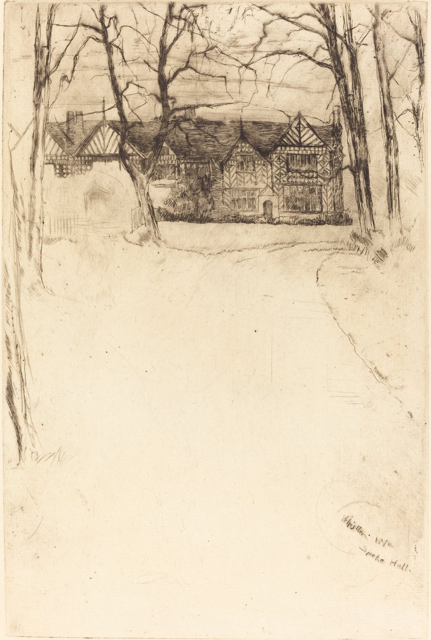 Speke Hall, nro 1 tekijältä James Abbott McNeill Whistler