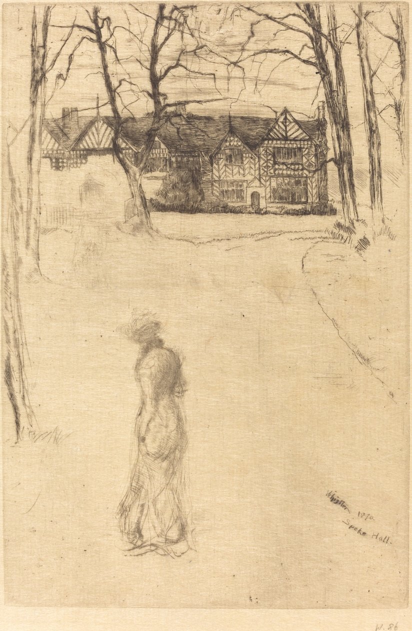 Speke Hall, nro 1 tekijältä James Abbott McNeill Whistler