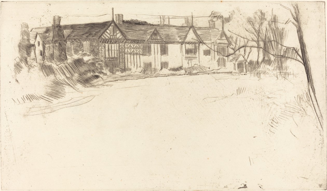 Speke Hall, nro 2 tekijältä James Abbott McNeill Whistler