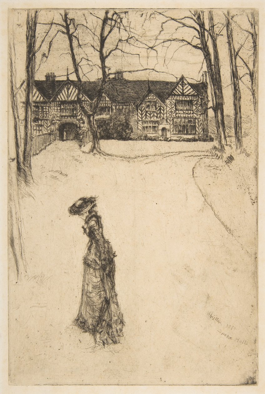 Speke Hall, nro 1 tekijältä James McNeill Whistler