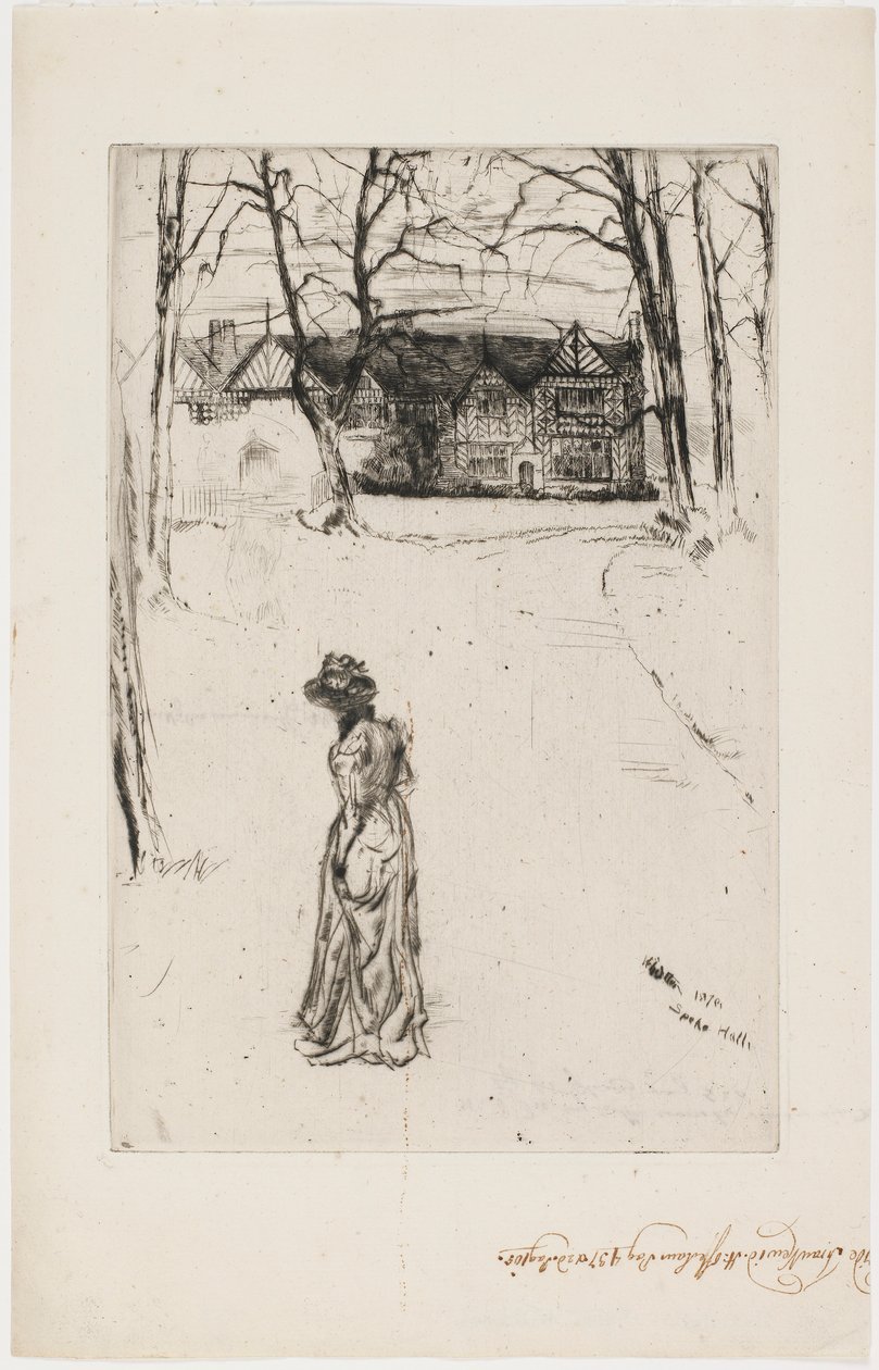 Speke Hall: Avenue tekijältä James Abbott McNeill Whistler