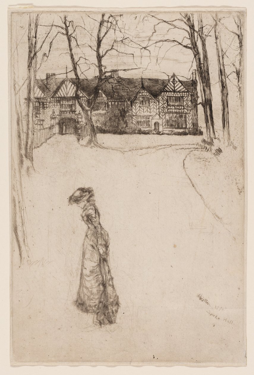Speke Hall: Avenue tekijältä James Abbott McNeill Whistler