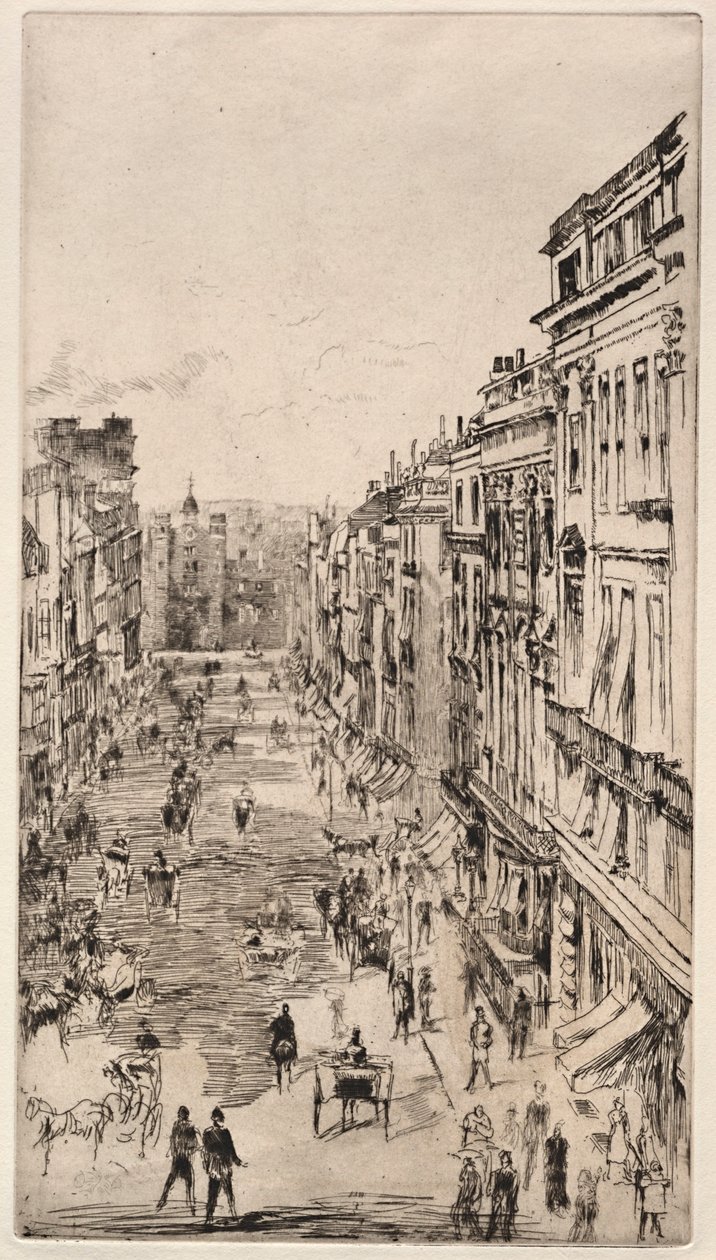 St. James Street tekijältä James McNeill Whistler