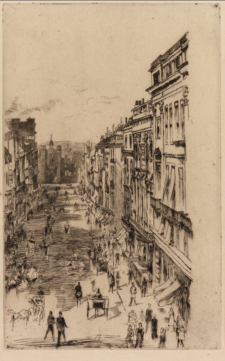 St. James Street tekijältä James Abbott McNeill Whistler