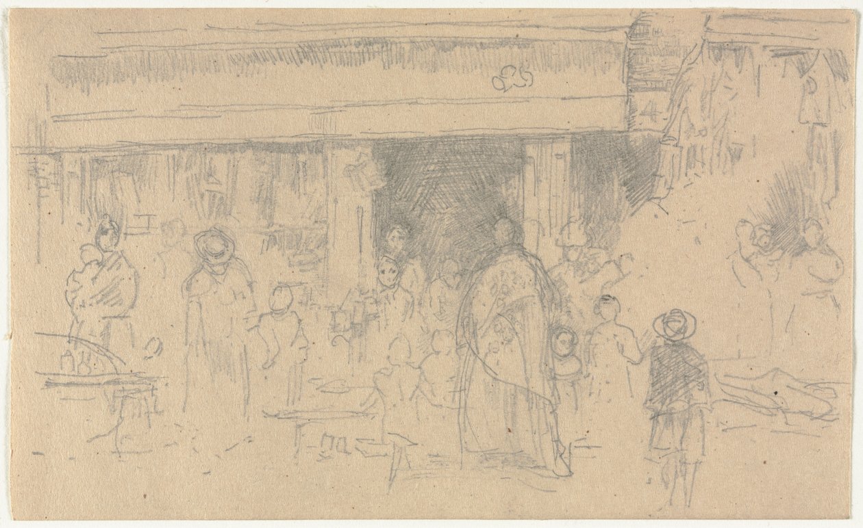 Katuvaikutelma tekijältä James McNeill Whistler