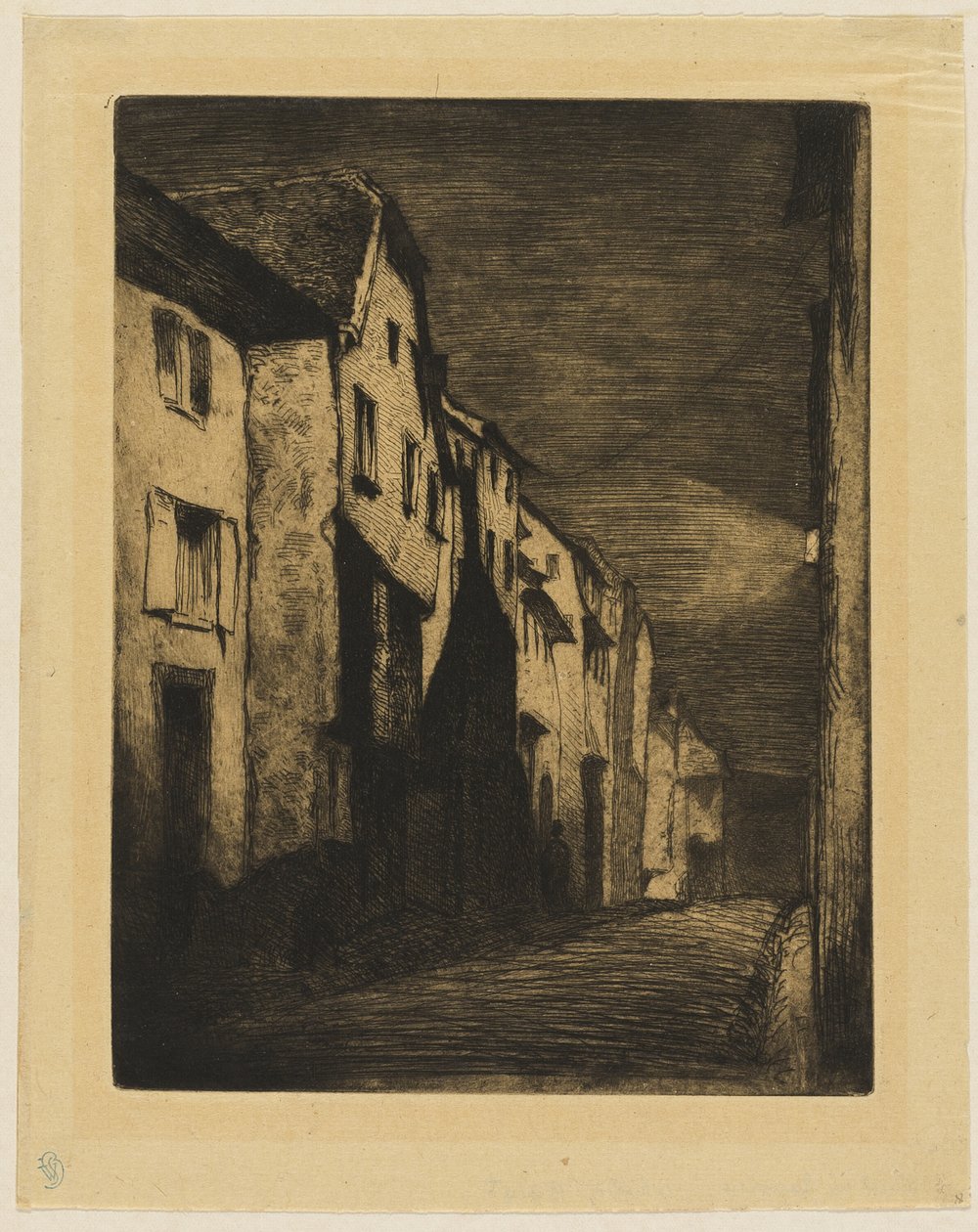 Savernen katu tekijältä James Abbott McNeill Whistler