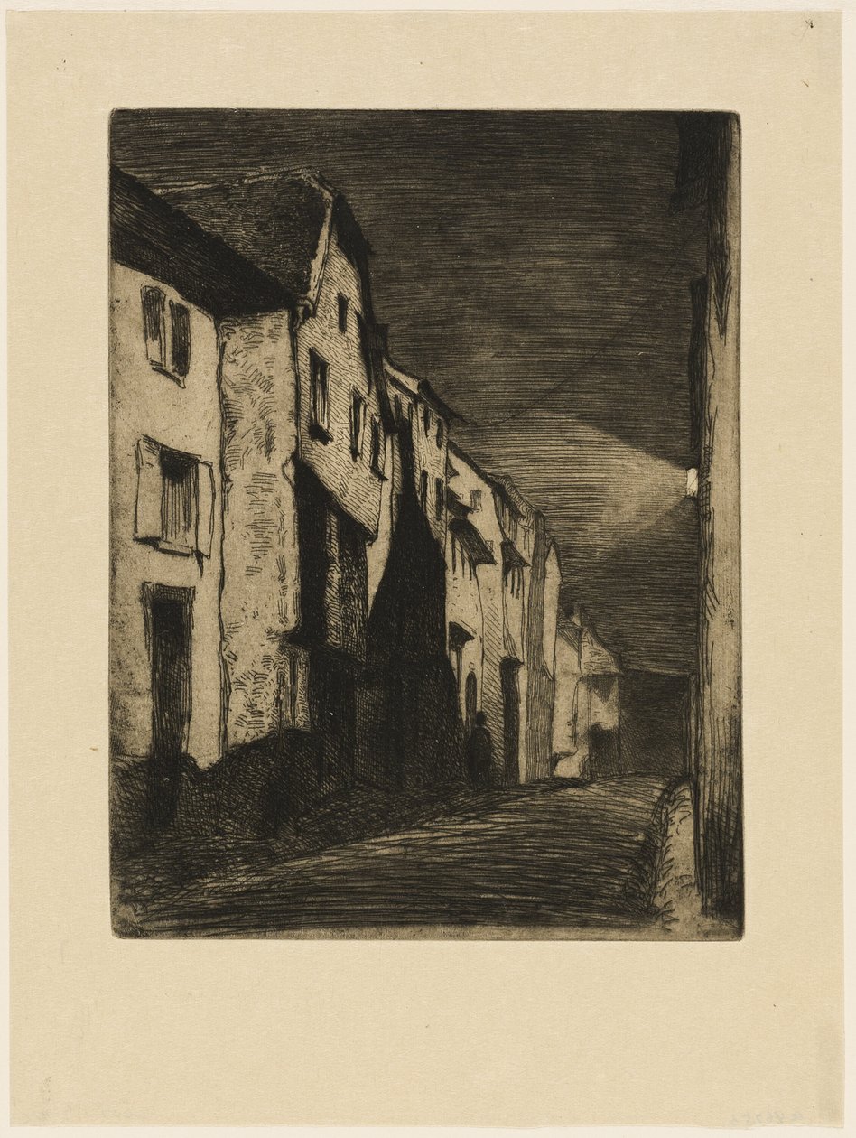 Savernen katu tekijältä James Abbott McNeill Whistler