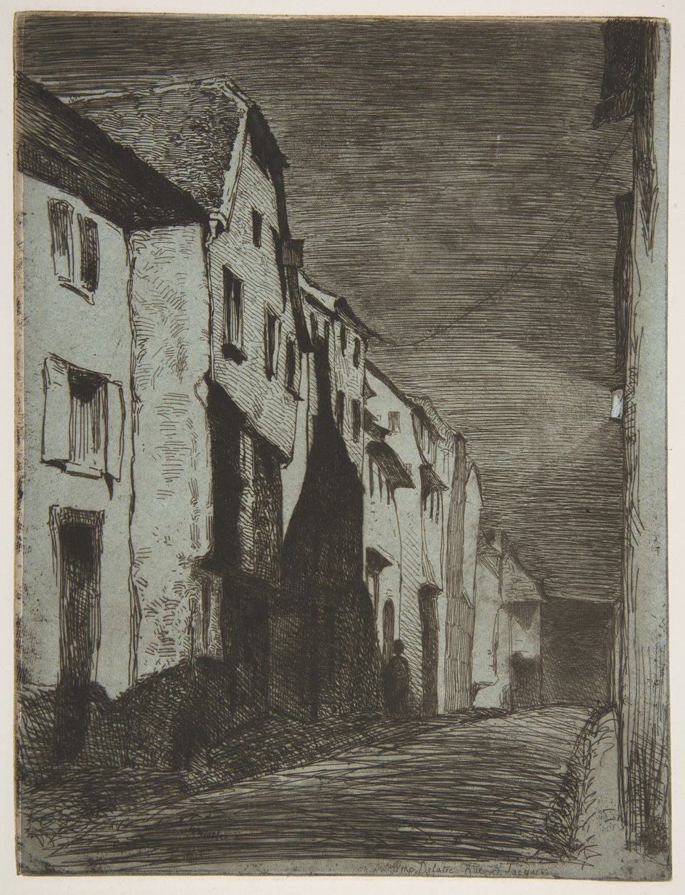 Street Saverne tekijältä James McNeill Whistler