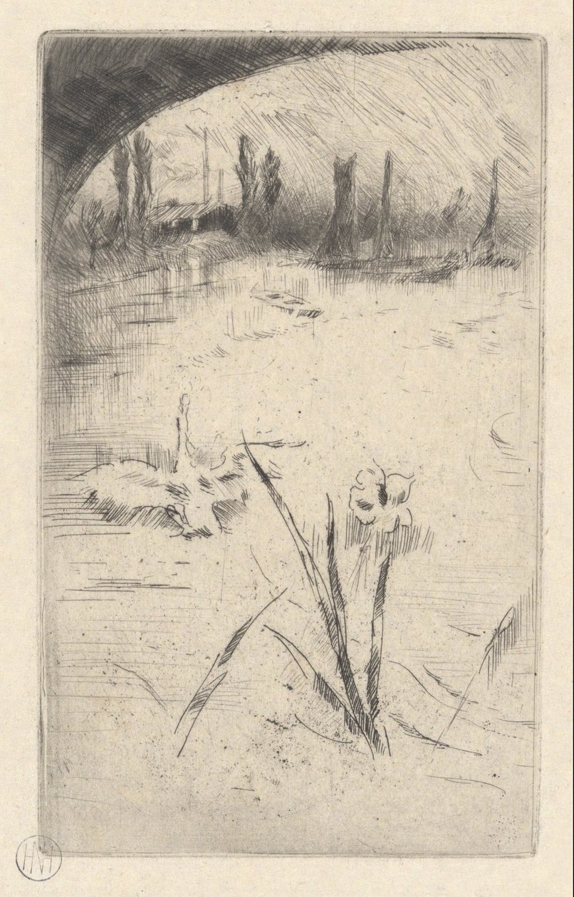 Swan ja Iris tekijältä James Abbott McNeill Whistler