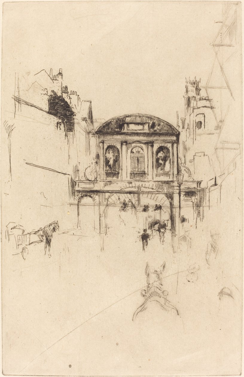 Temple Bar tekijältä James Abbott McNeill Whistler