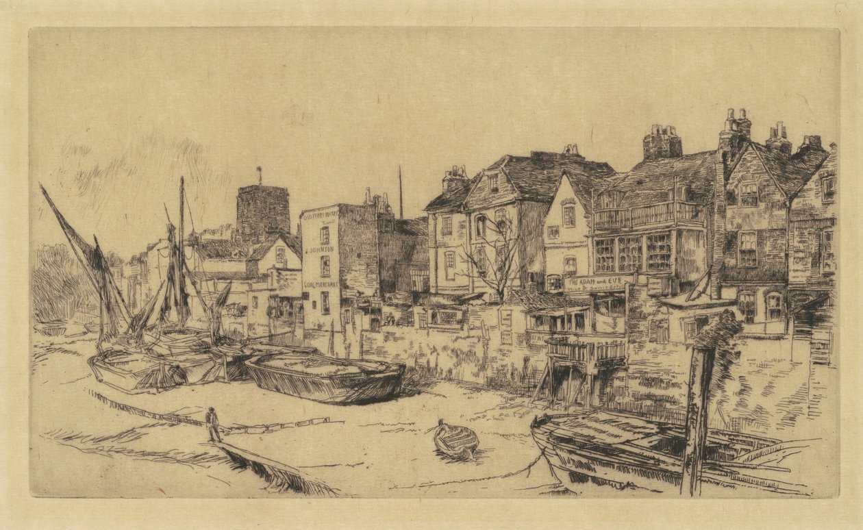 "Aadam ja Eeva", Old Chelsea tekijältä James Abbott McNeill Whistler
