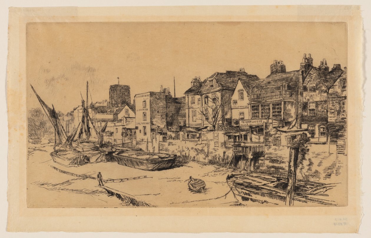 "Aadam ja Eeva", Old Chelsea tekijältä James Abbott McNeill Whistler