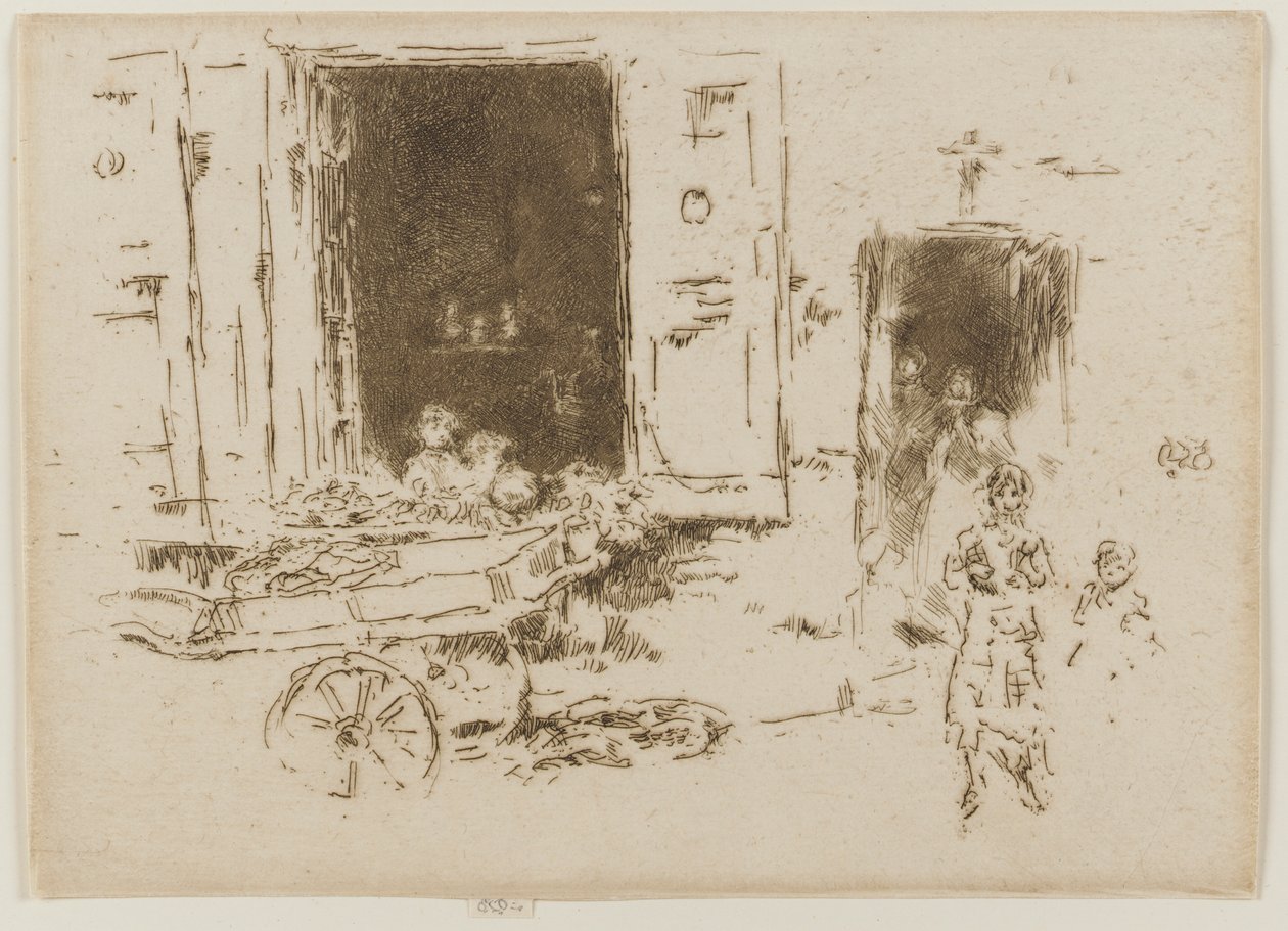 Barrow - Marollesin alue, Bryssel tekijältä James Abbott McNeill Whistler