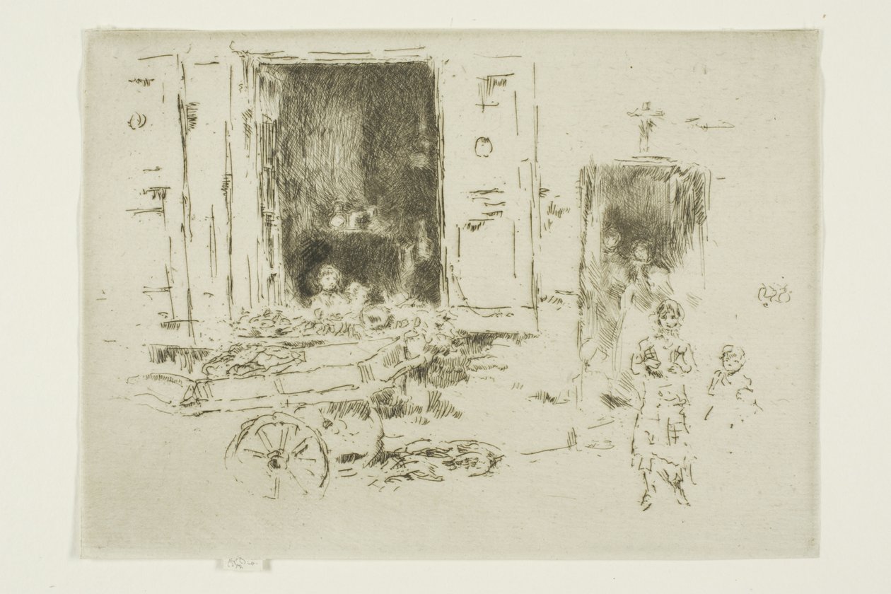 Barrow - Marollesin alue, Bryssel tekijältä James Abbott McNeill Whistler