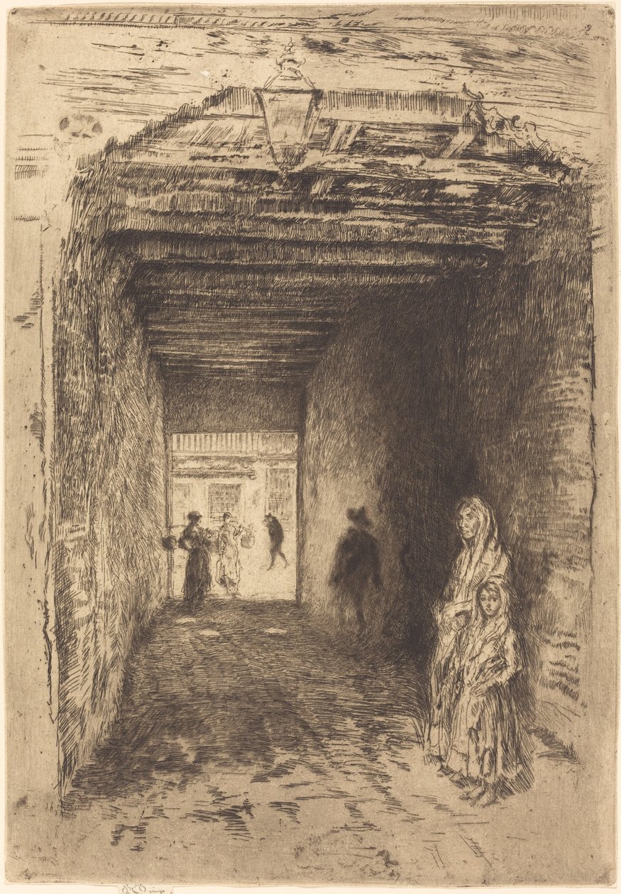 Kerjäläiset tekijältä James Abbott McNeill Whistler