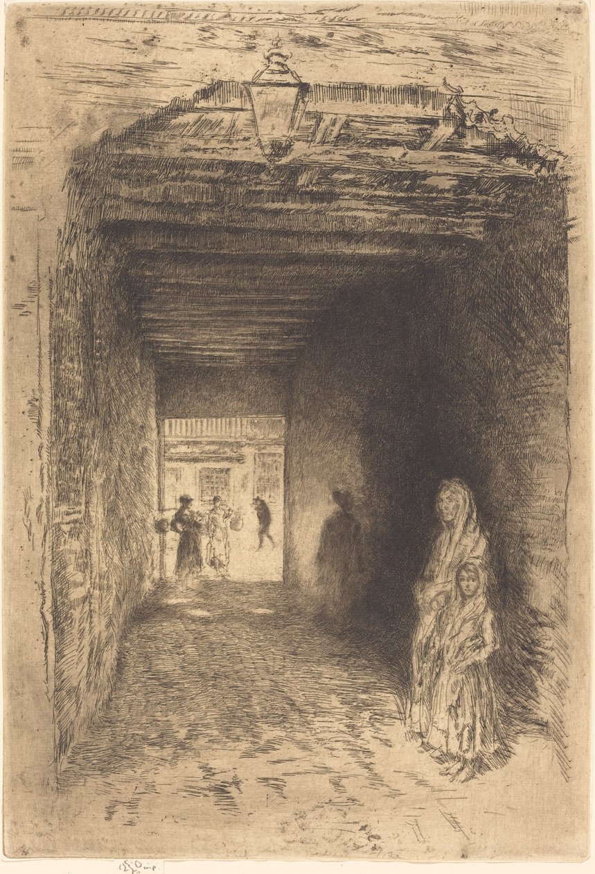 Kerjäläiset tekijältä James Abbott McNeill Whistler