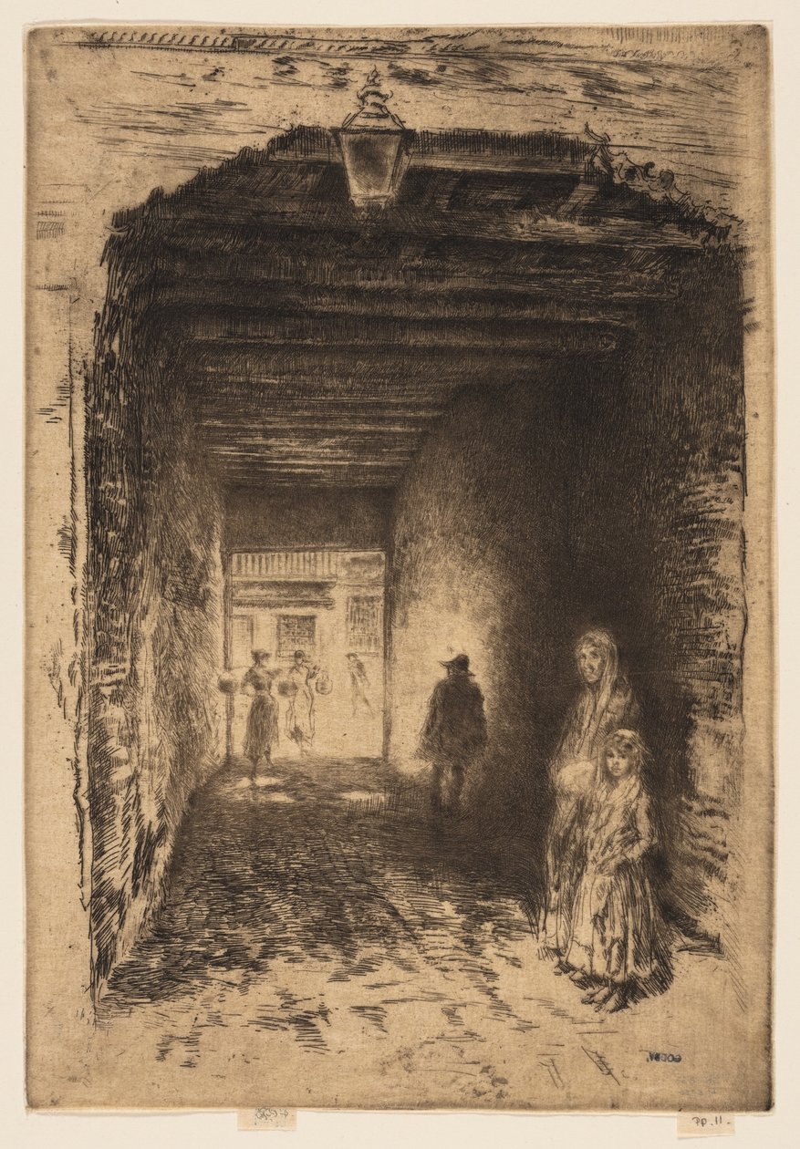 Kerjäläiset tekijältä James Abbott McNeill Whistler