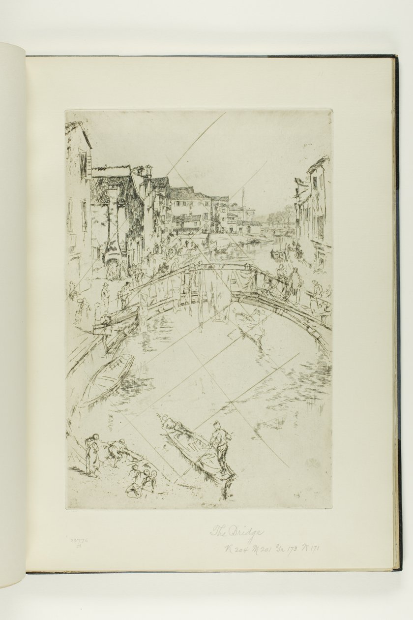 The Bridge, Santa Marta tekijältä James McNeill Whistler