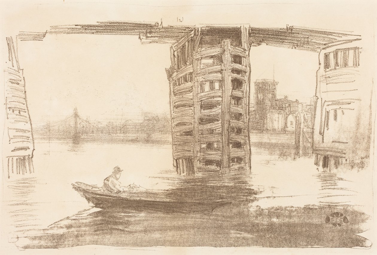 Leveä silta tekijältä James McNeill Whistler
