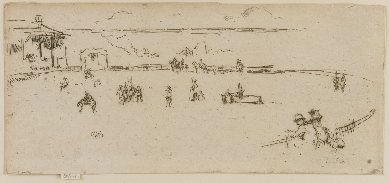 The Bucking Horse, villi länsi tekijältä James Abbott McNeill Whistler