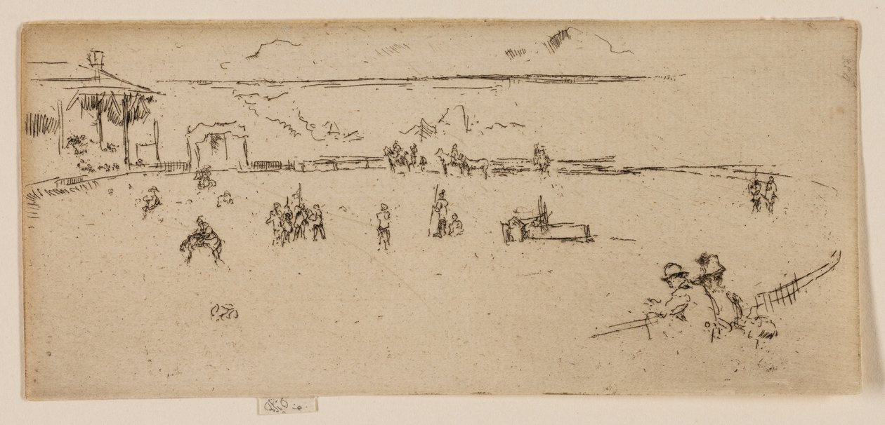 The Bucking Horse, villi länsi tekijältä James Abbott McNeill Whistler