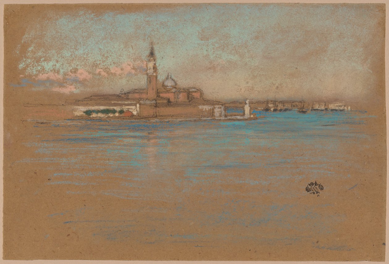 San Giorgio Maggioren kirkko tekijältä James Abbott McNeill Whistler