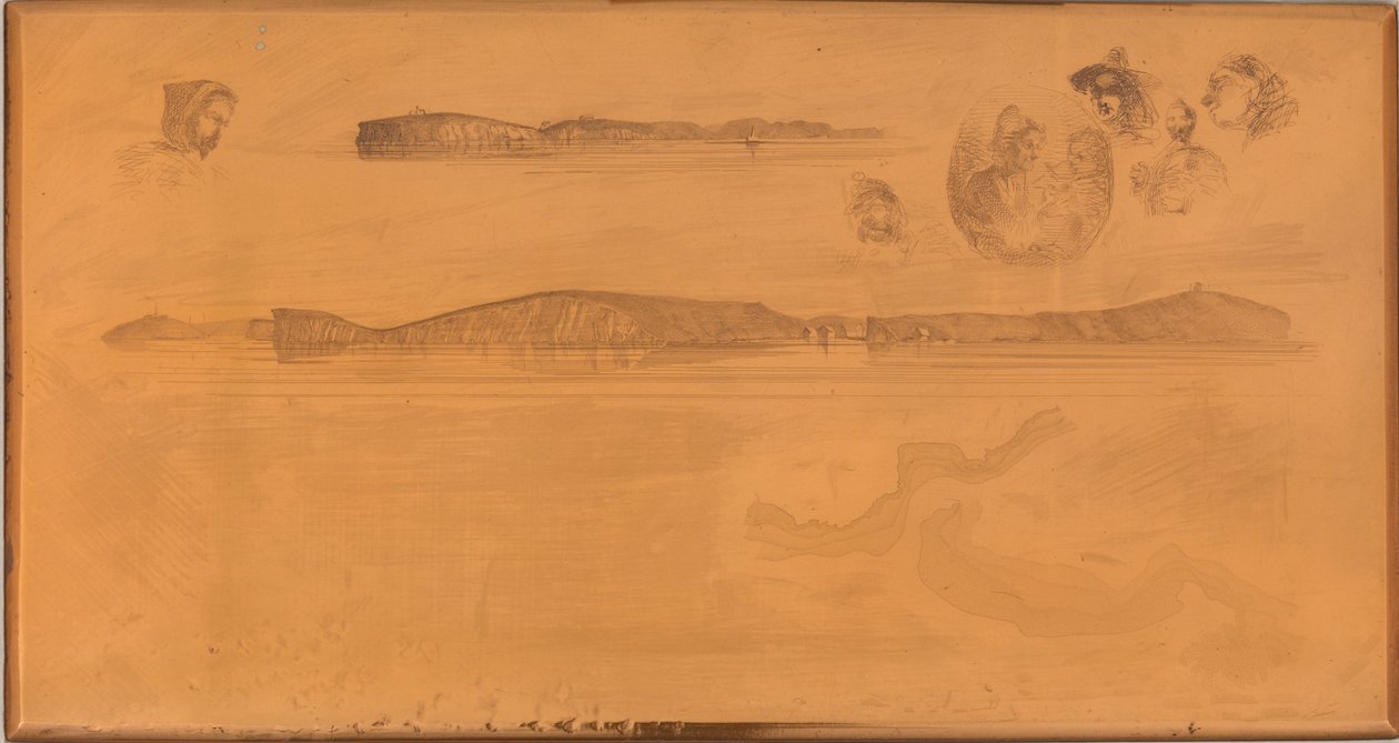 The Coast Survey Platefinnish tekijältä James Abbott McNeill Whistler