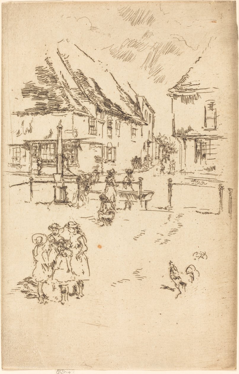 Kukko ja pumppu tekijältä James Abbott McNeill Whistler