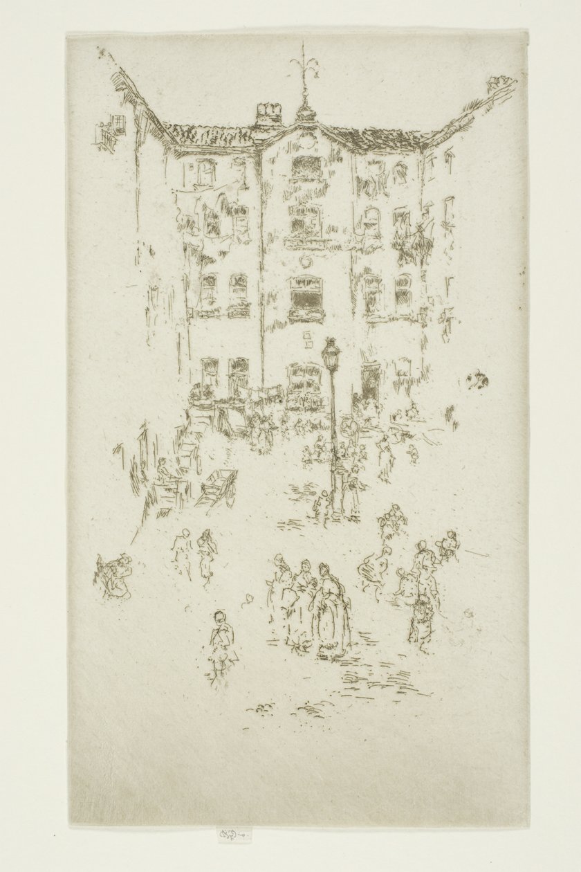Piha, Bryssel tekijältä James Abbott McNeill Whistler