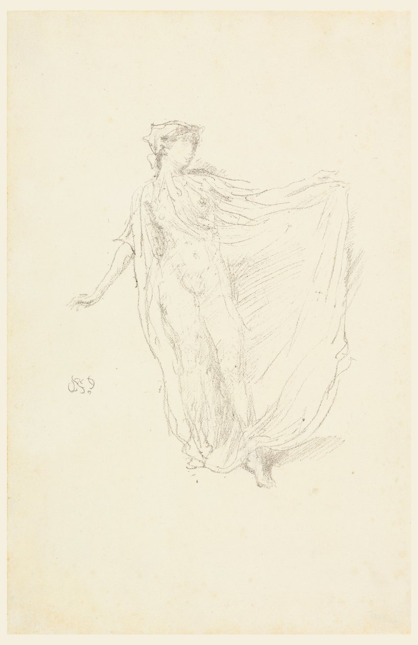 Tanssiva tyttö tekijältä James Abbott McNeill Whistler