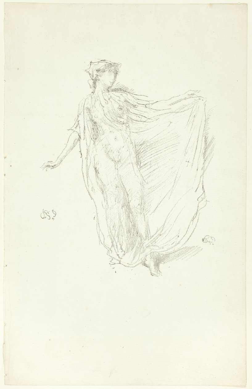 Tanssiva tyttö tekijältä James Abbott McNeill Whistler