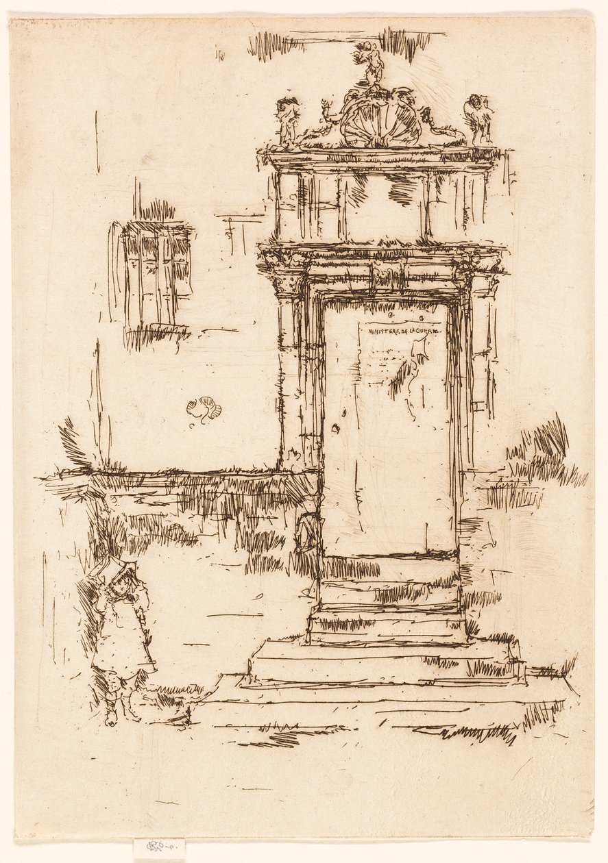 Kappelin ovi, Montrésor tekijältä James McNeill Whistler