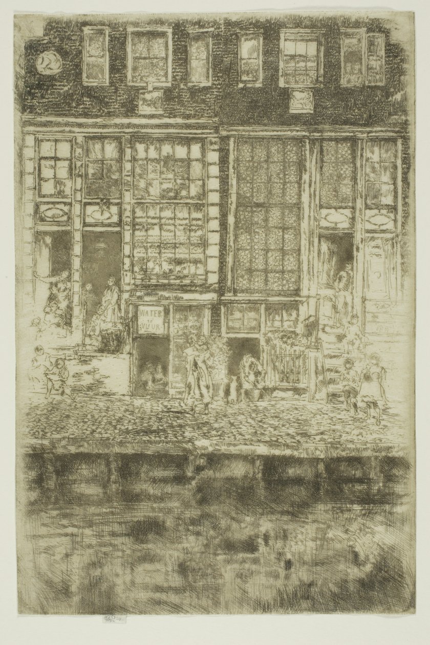 Kirjontaverho tekijältä James McNeill Whistler