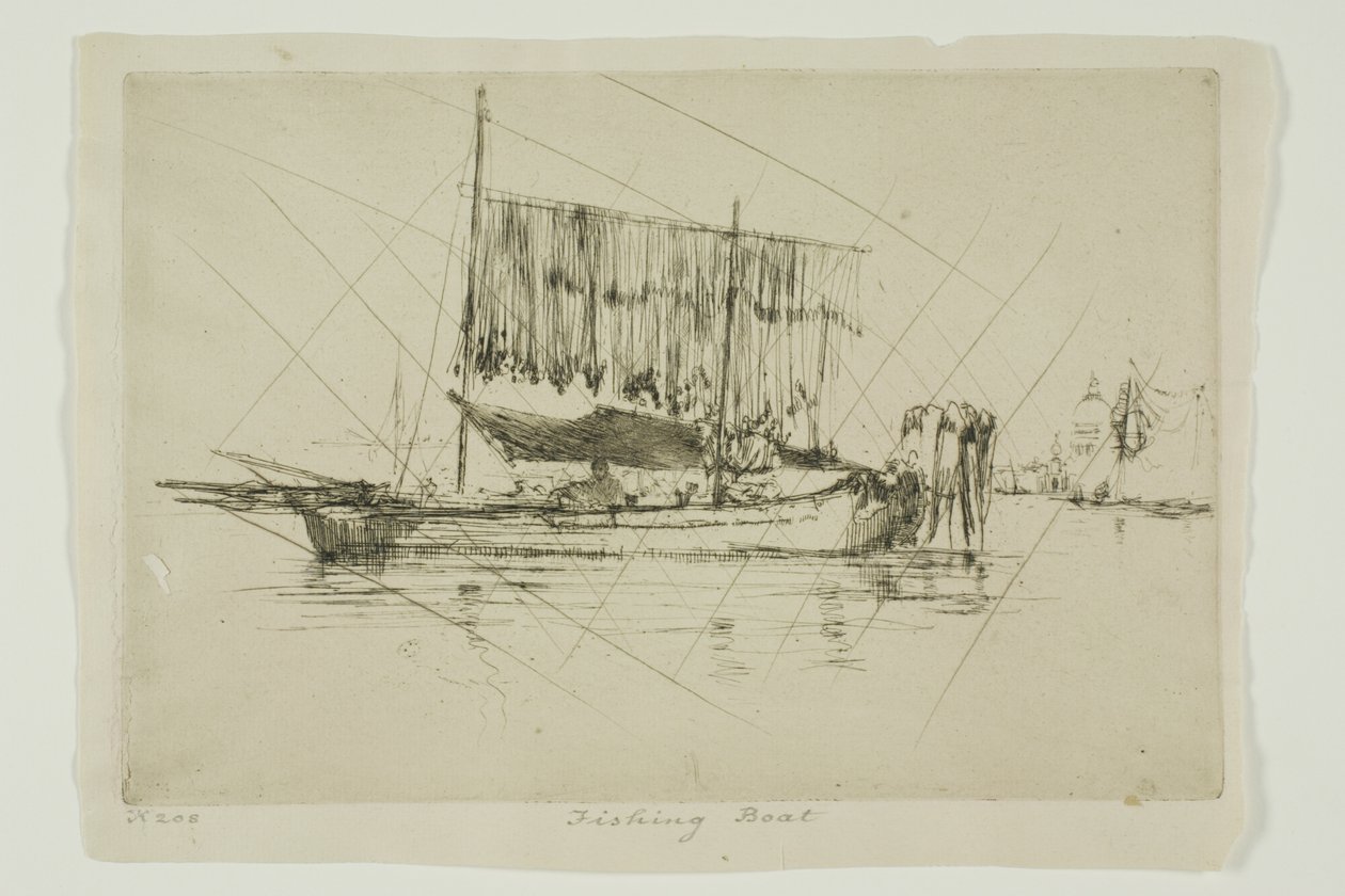 Kalastusvene tekijältä James Abbott McNeill Whistler