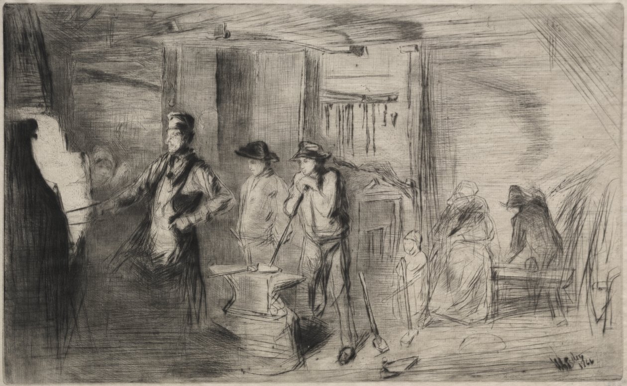 The Forge tekijältä James McNeill Whistler