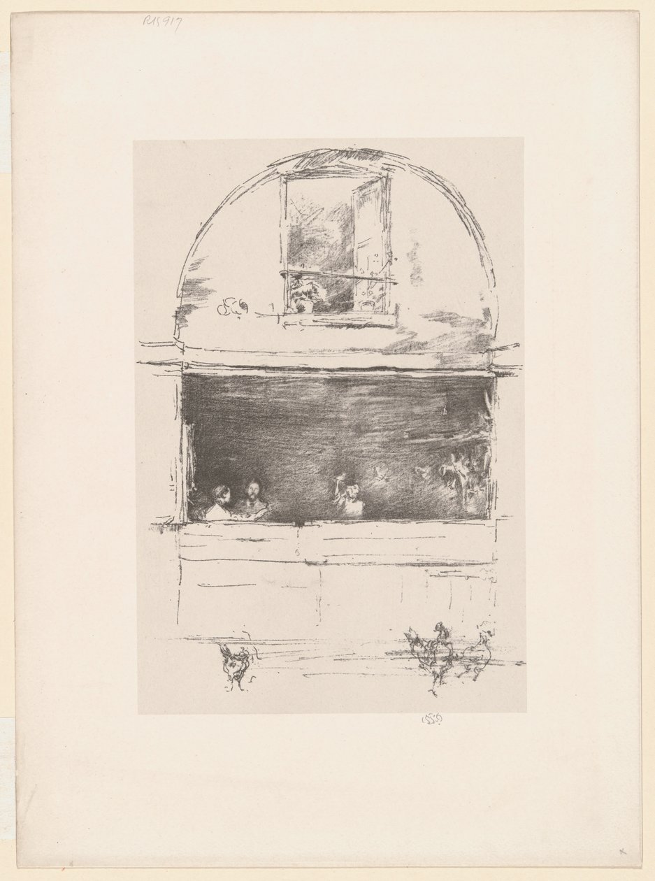 Forge, Passage du Dragon tekijältä James Abbott McNeill Whistler