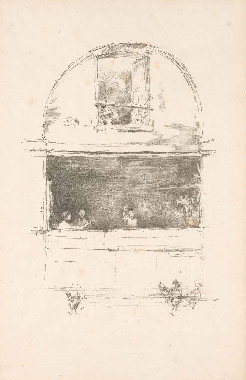 Forge, Passage du Dragon tekijältä James Abbott McNeill Whistler