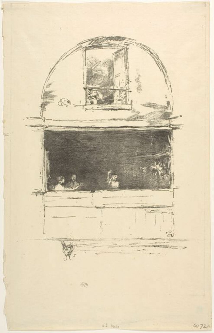 Seppä, Passage du Dragon tekijältä James McNeill Whistler