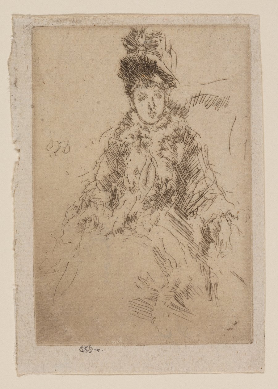 Turkiskärki: Neiti Lenoir tekijältä James Abbott McNeill Whistler