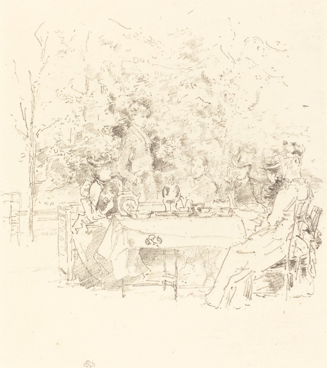 Puutarha tekijältä James Abbott McNeill Whistler