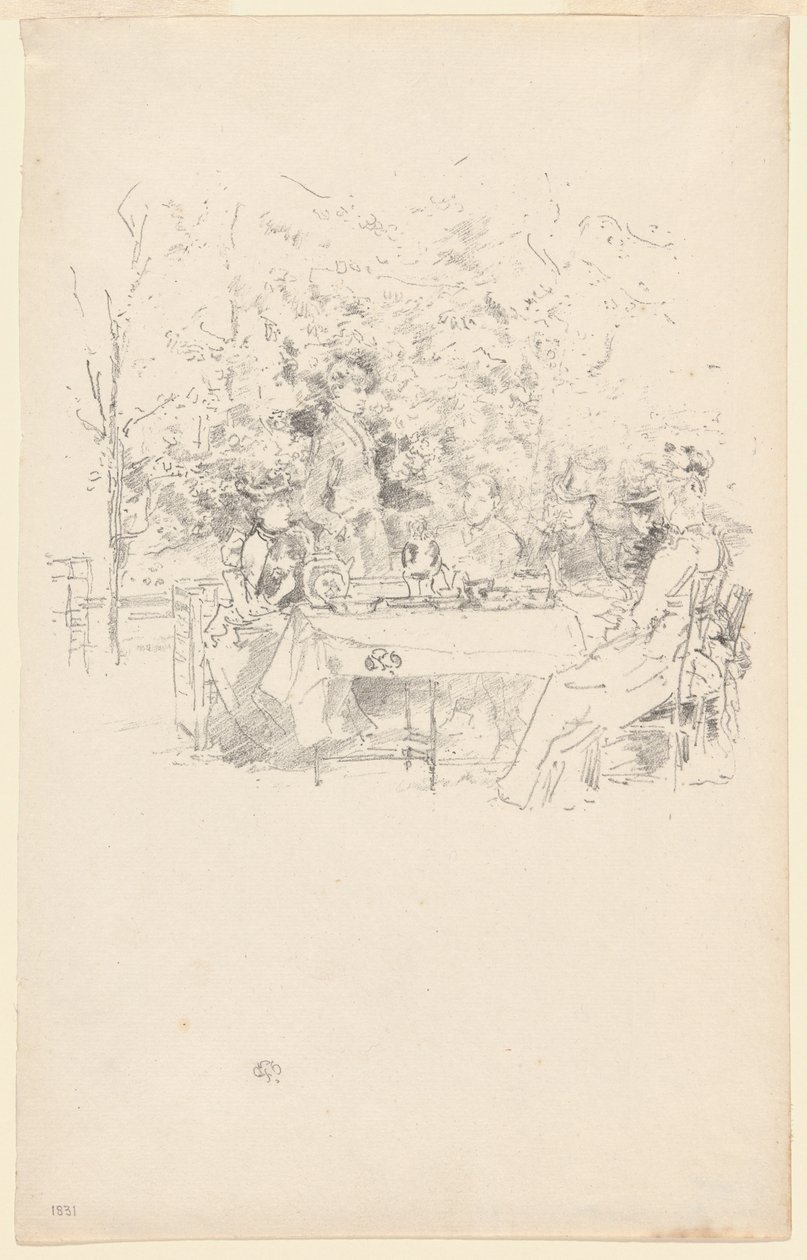 Puutarha tekijältä James Abbott McNeill Whistler