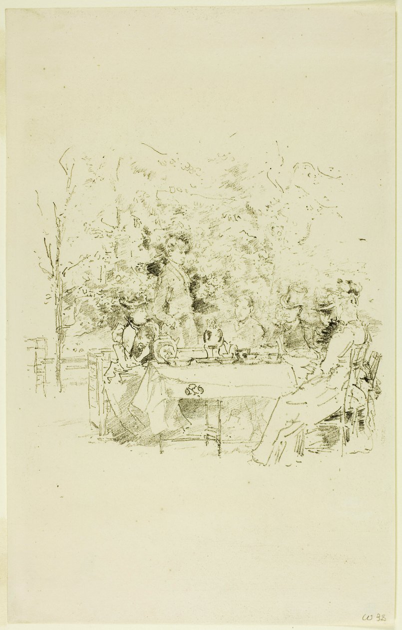Puutarha tekijältä James Abbott McNeill Whistler