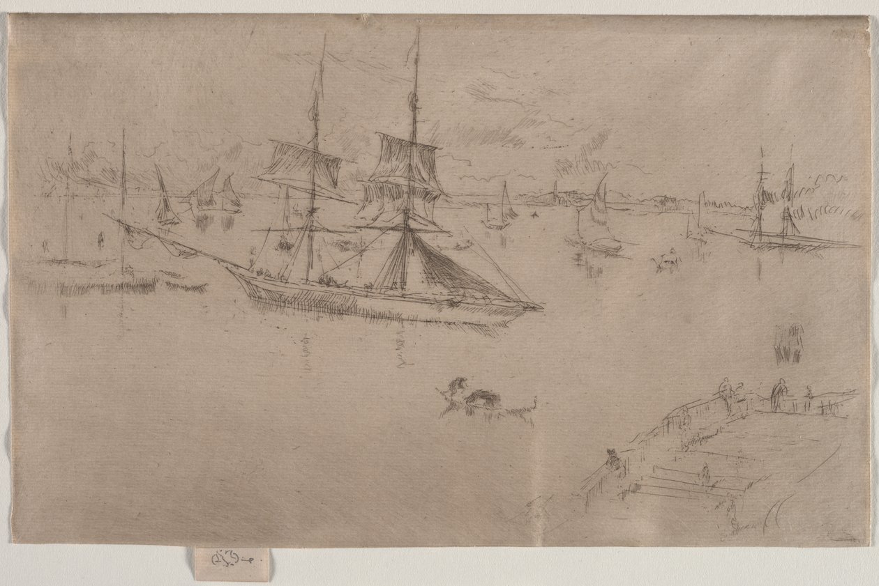 Laguuni, keskipäivä tekijältä James McNeill Whistler
