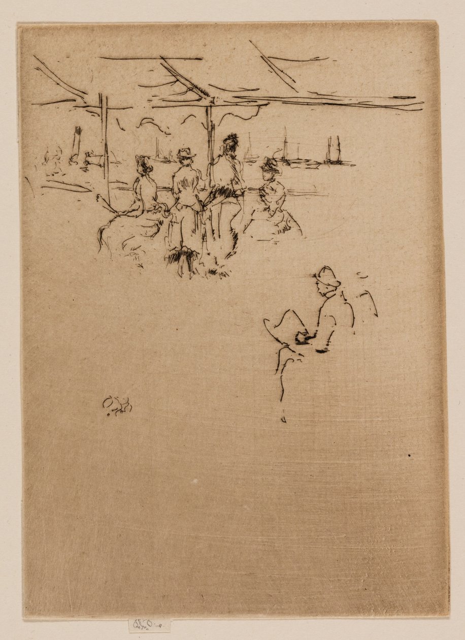 Laskeutumislava, Cowes tekijältä James Abbott McNeill Whistler