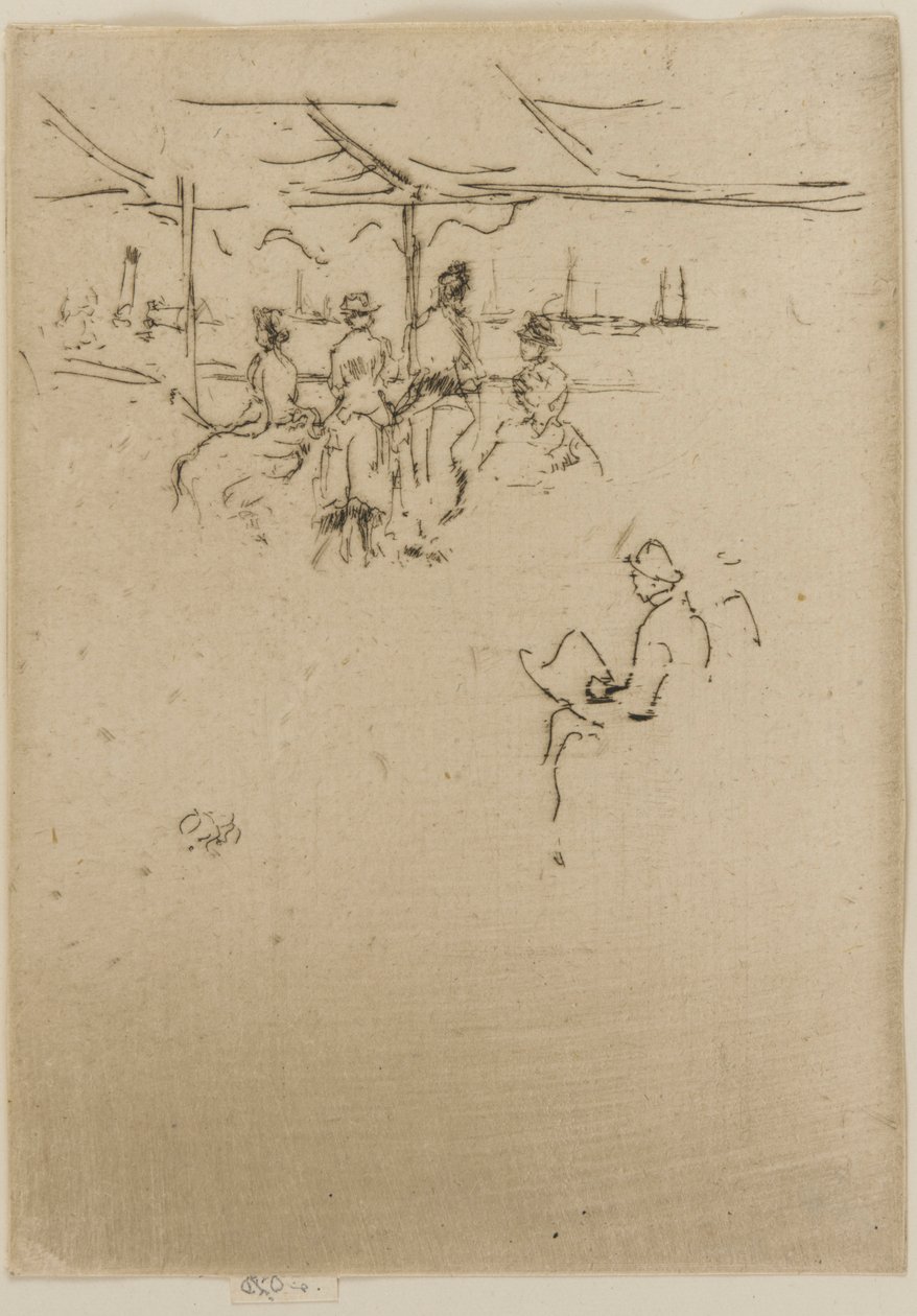 Laskeutumislava, lehmät tekijältä James Abbott McNeill Whistler
