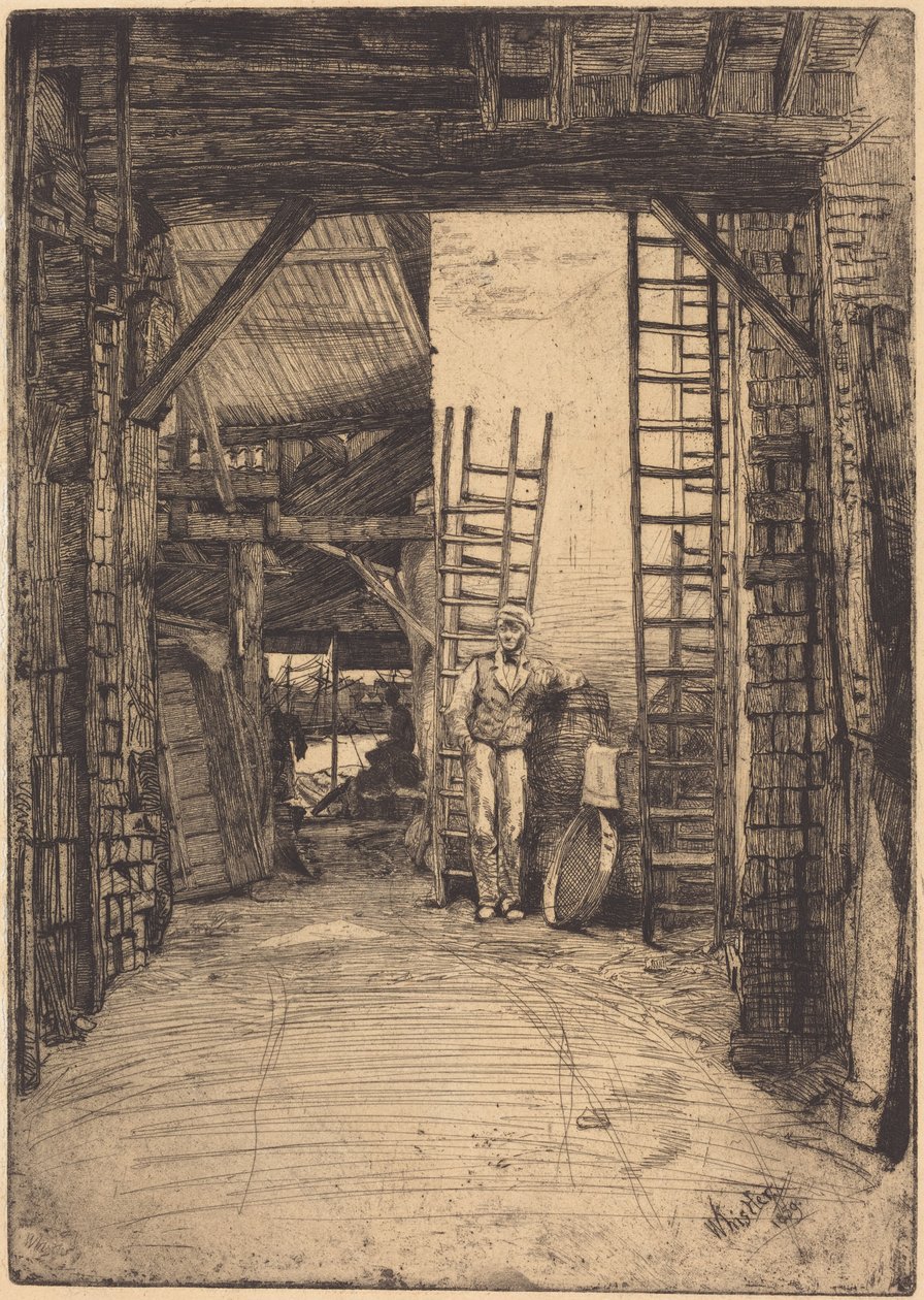 Kalkinpolttaja tekijältä James McNeill Whistler