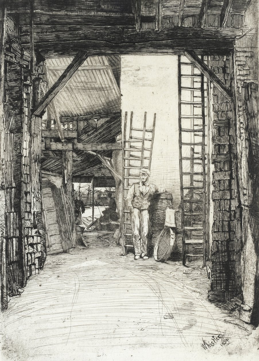 Kalkinpolttaja tekijältä James McNeill Whistler